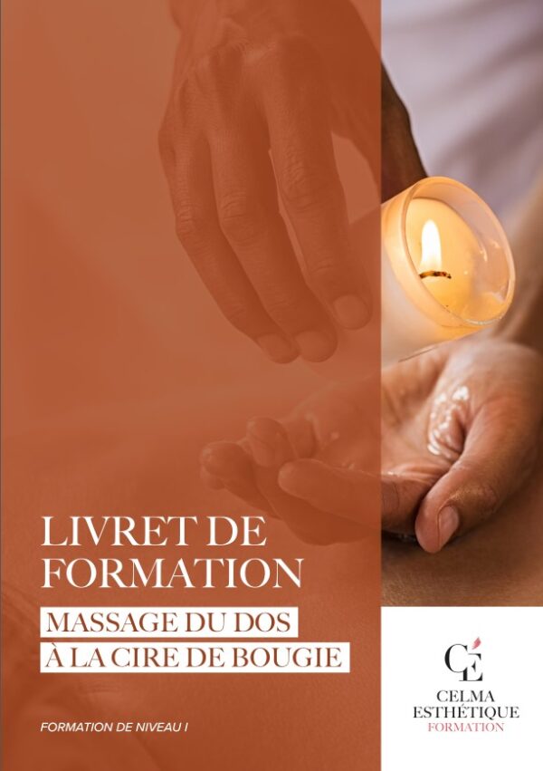 Massage Dos à la cire de la bougie