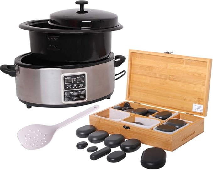 Kit de massage aux Pierres Chaudes