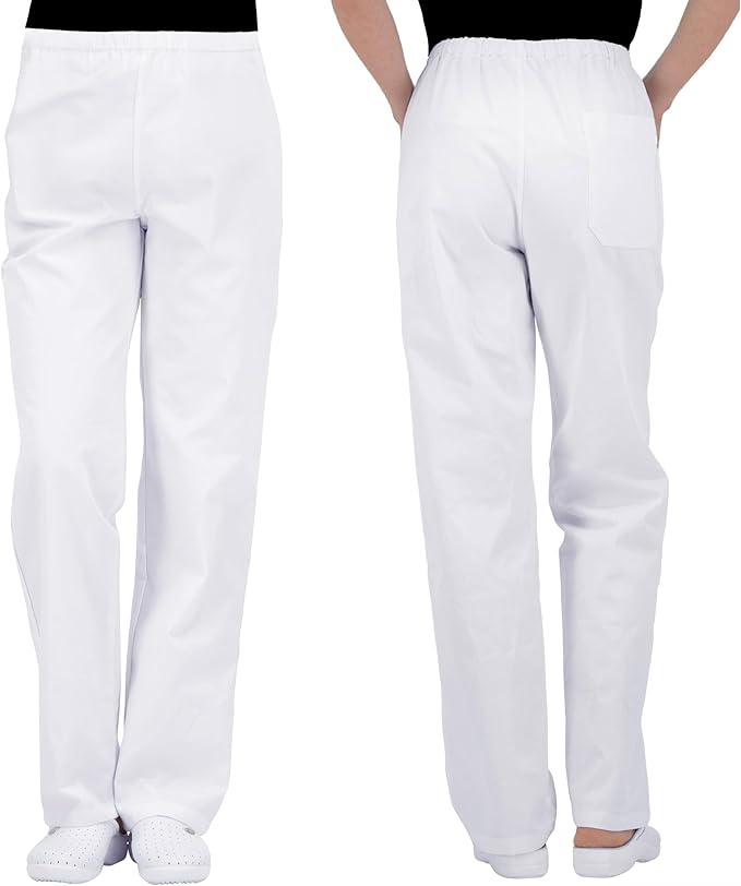 Pantalon blanc esthétique